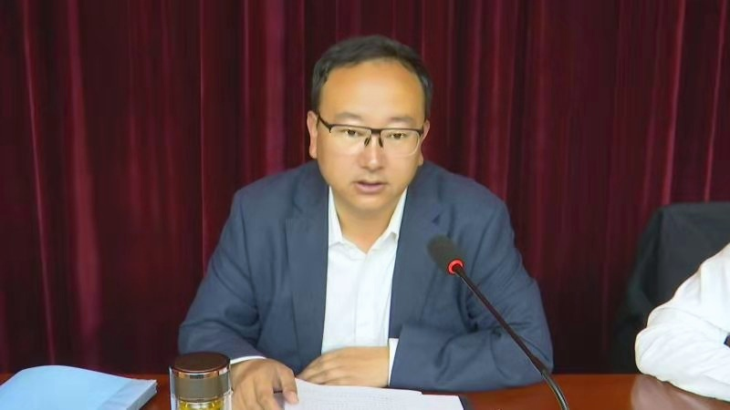 宋国全以普通党员身份参加县政府办公室党支部党史学习教育专题组织生活会