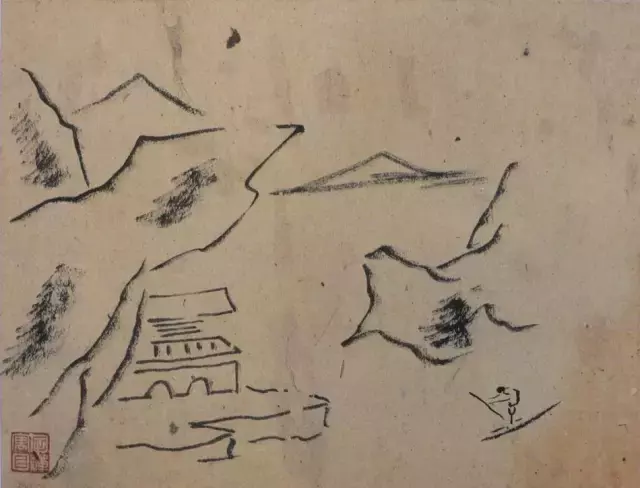 这位和尚的画,简到了极致,影响后世几百年