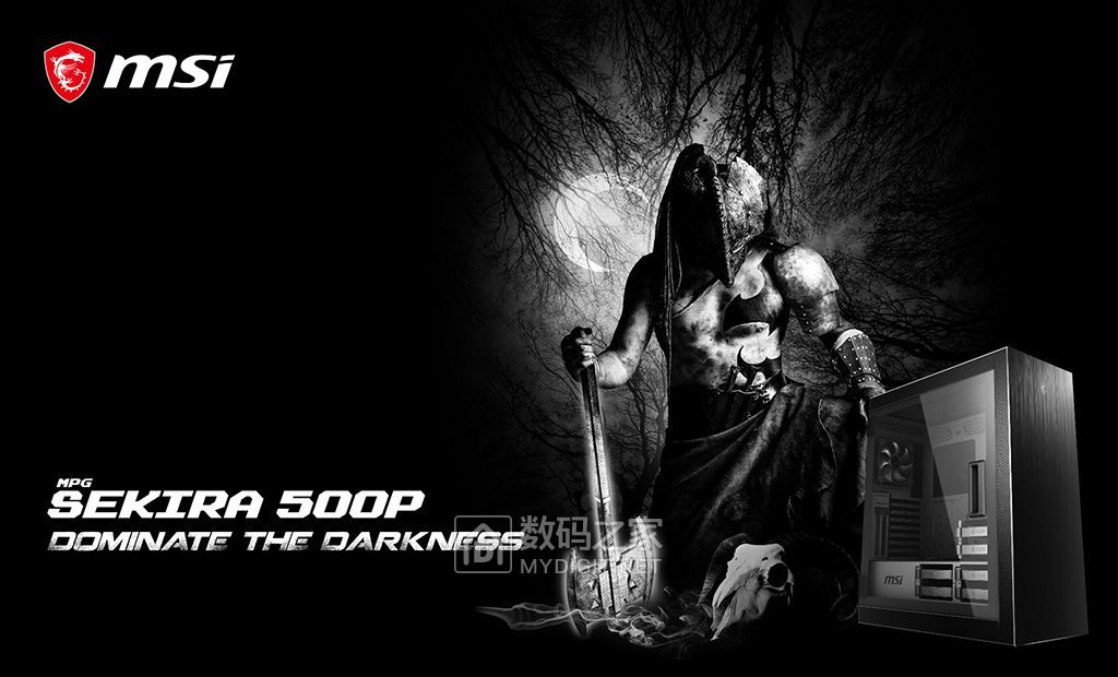 微星官推MPG SEKIRA 500系列游戏机箱：你想要的一切元素它都有！