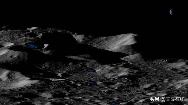 月球和水星上的浅坑可能隐藏着厚冰层