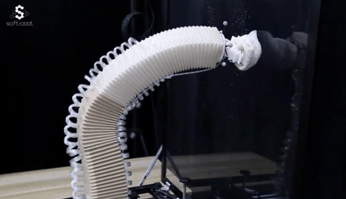 中科大打造“象鼻”机器人，开门、擦玻璃、给女朋友拧瓶盖的那种