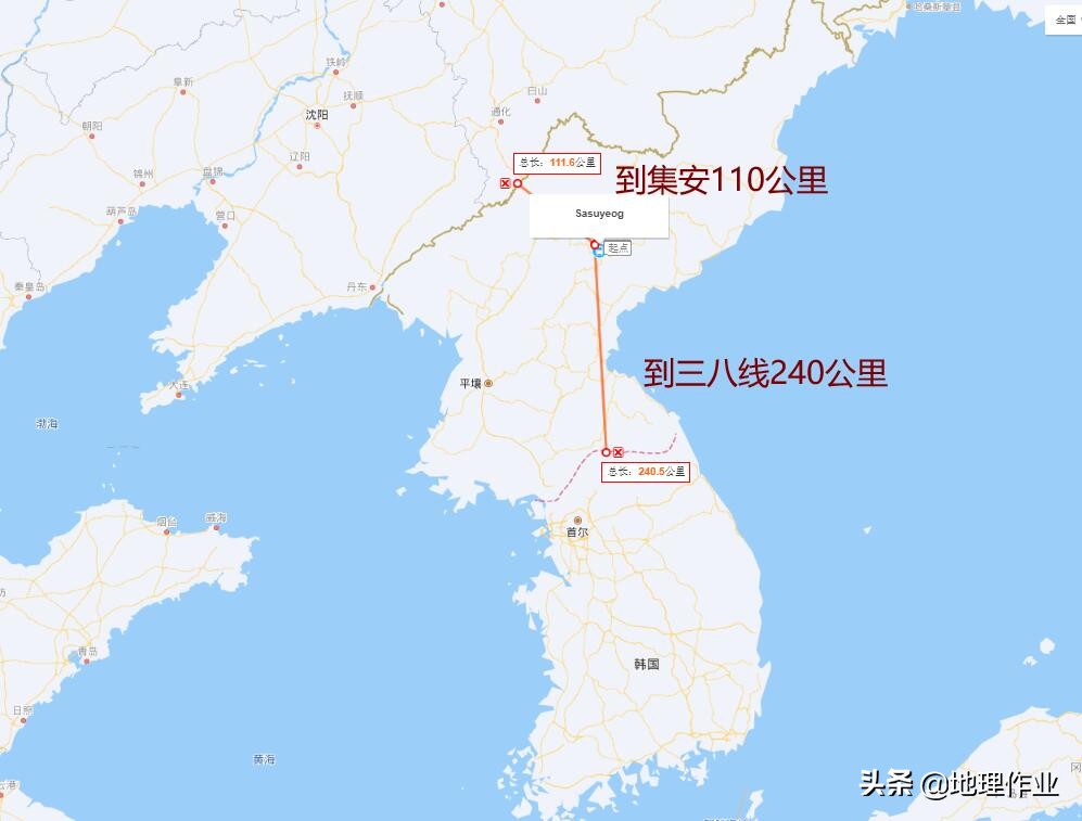 The location of Changjin Lake iNEWS