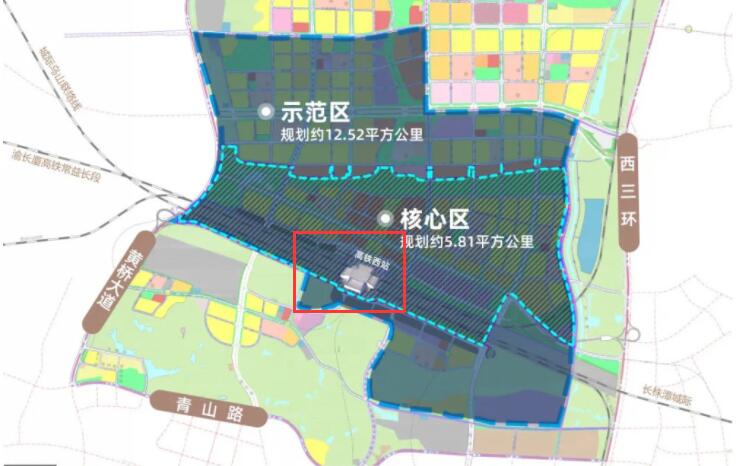 湖南建一座高铁站，将成长沙最大的火车站，计划在2025年投入使用