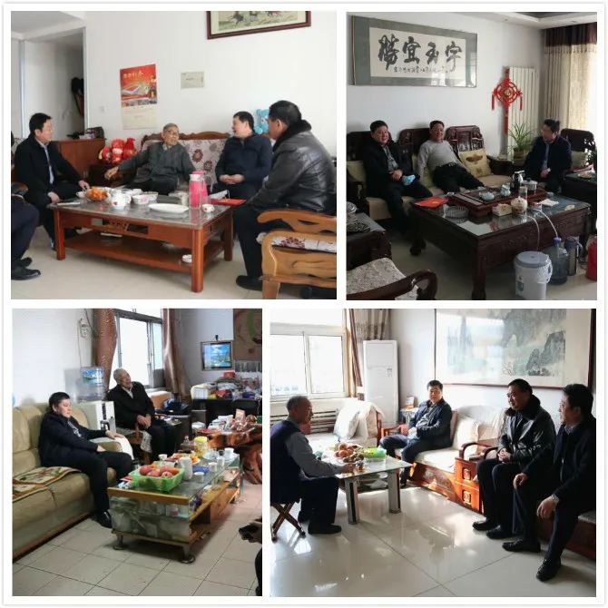 临沂市农业农村局开展离退休老同志新春慰问活动