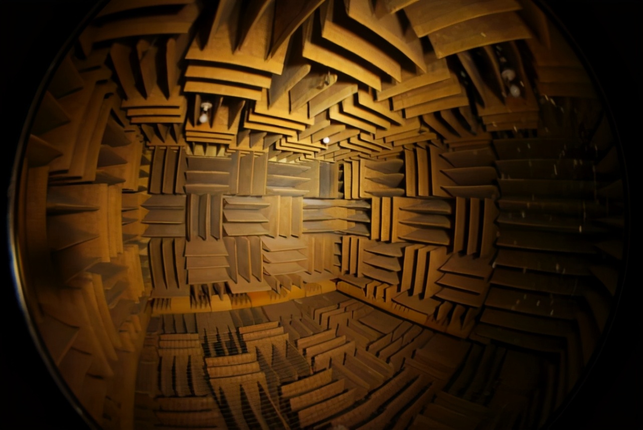 The quietest negative decibel room in the world, so quiet that you lose