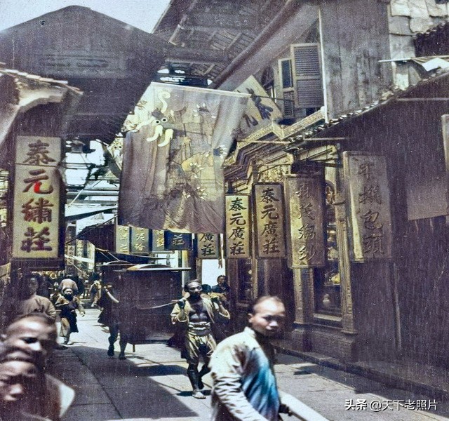 1908年杭州老照片 110年前杭州风景及百姓生活实录