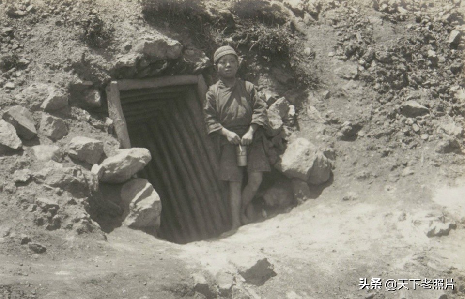 1928年 云南红河地区热闹繁华场景老照片
