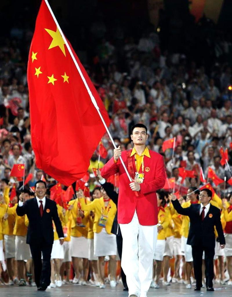 Weight 400 kg?Yao Ming goes to the Olympics if two people are fat, and ...