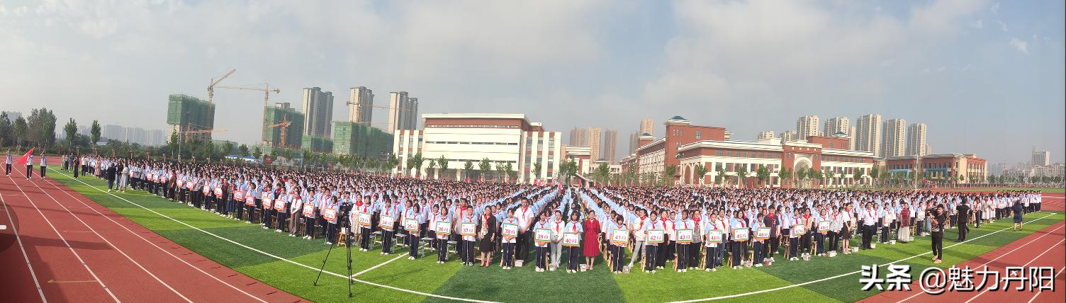 菏泽市实验中学举行2021级开学典礼(图21)