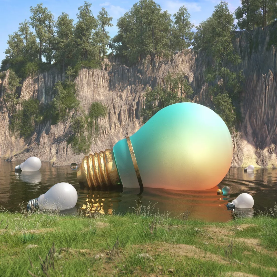 画风炫酷，C4D渲染4000多张作品图，一起来欣赏吧