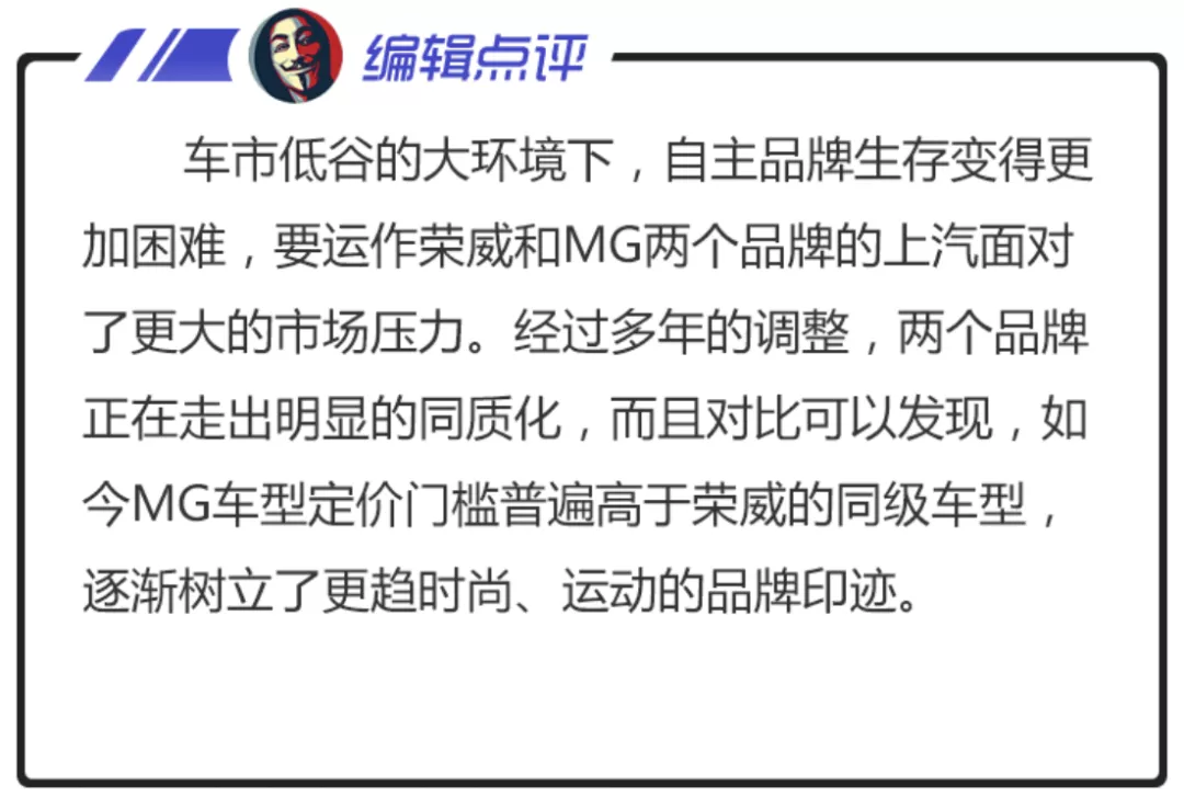 名爵MG6中期改款，新推两款前脸