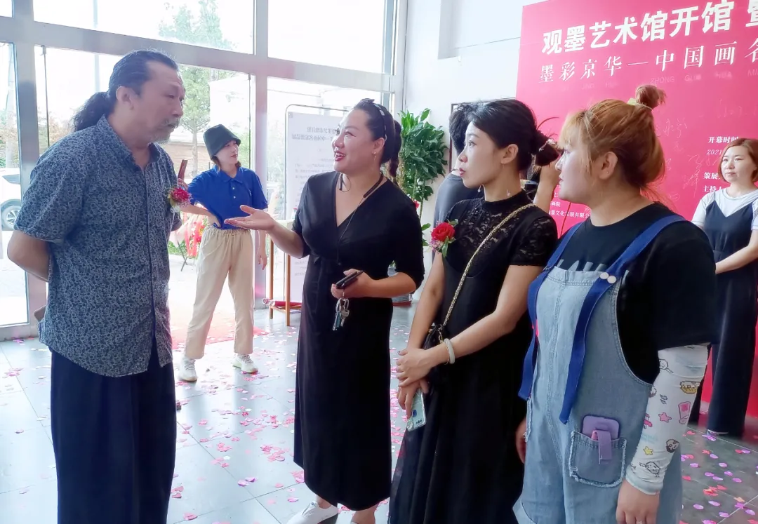 現(xiàn)場 | 觀墨藝術(shù)館開館暨墨彩京華—中國畫名家邀請展