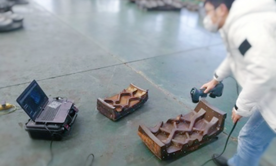 RigelScan廣泛應(yīng)用于輪胎模具的三維質(zhì)量檢測(cè)和逆向設(shè)計(jì)