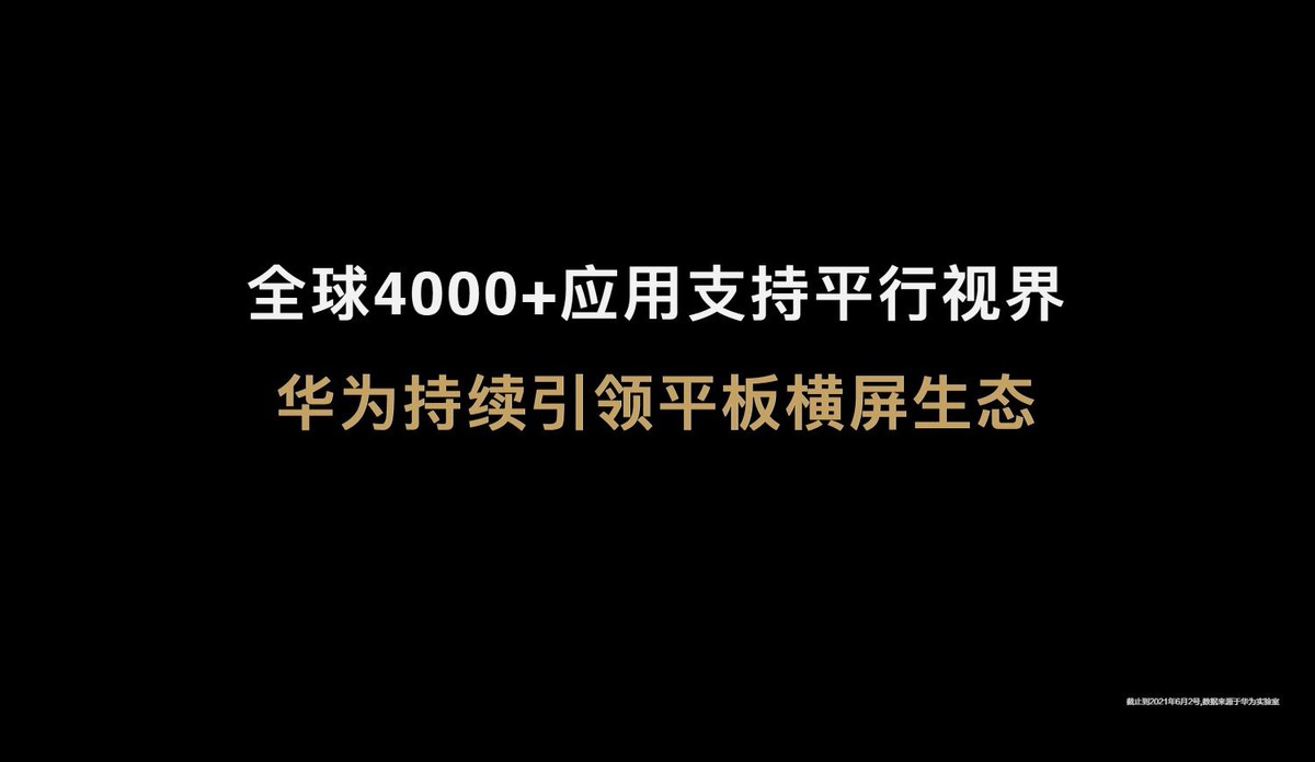 华为首发搭载HarmonyOS 2的MatePad Pro 打开平板天花板