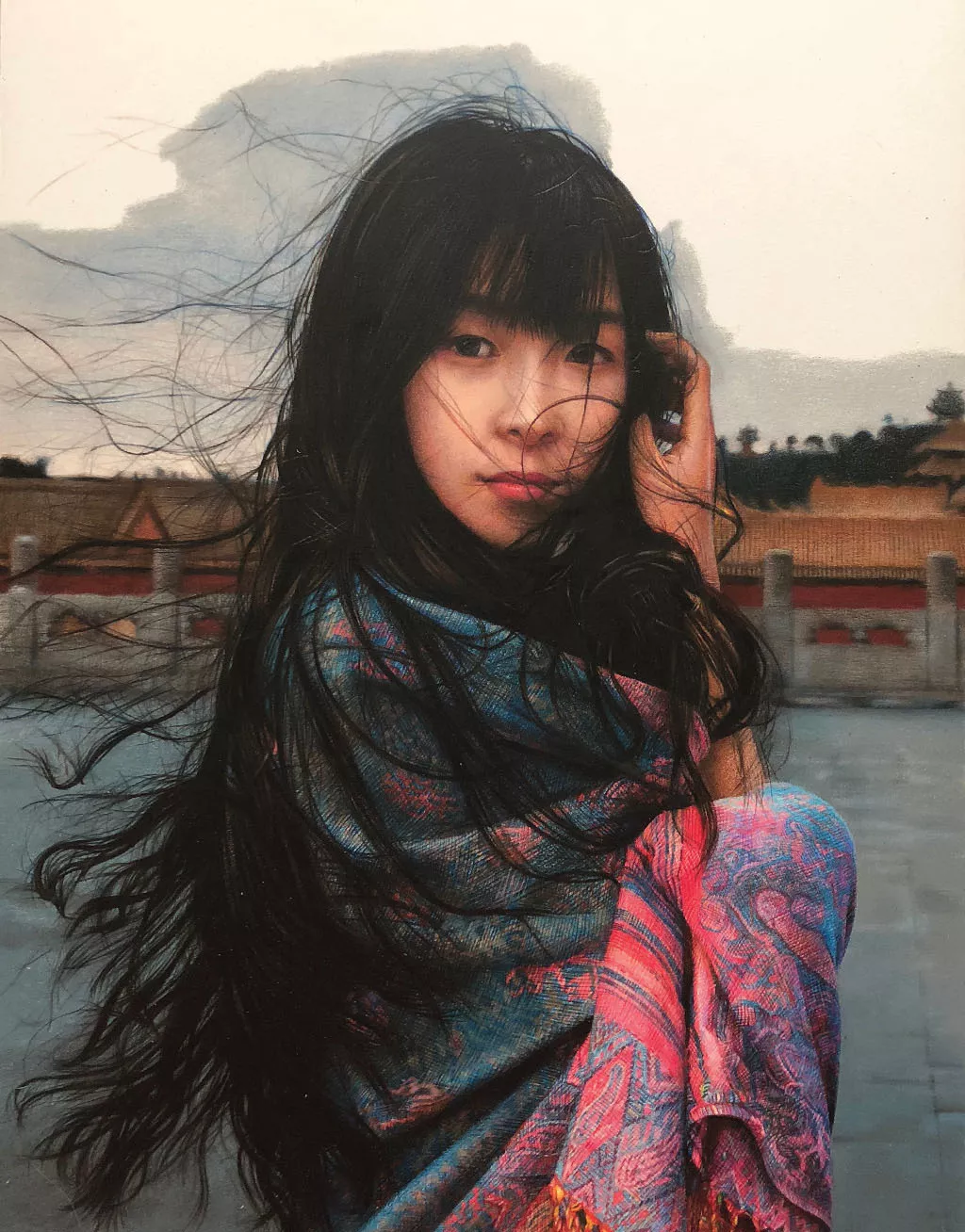 6park Com 清华美院才子笔下的小仙女 美的惊艳了四方
