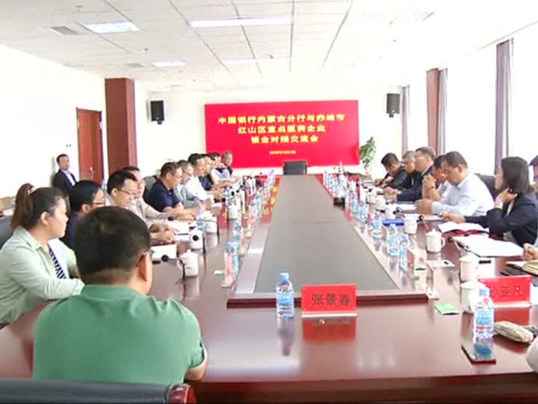 助力发展，中国银行内蒙古分行与赤峰市红山区举行重点医药企业银企交流会