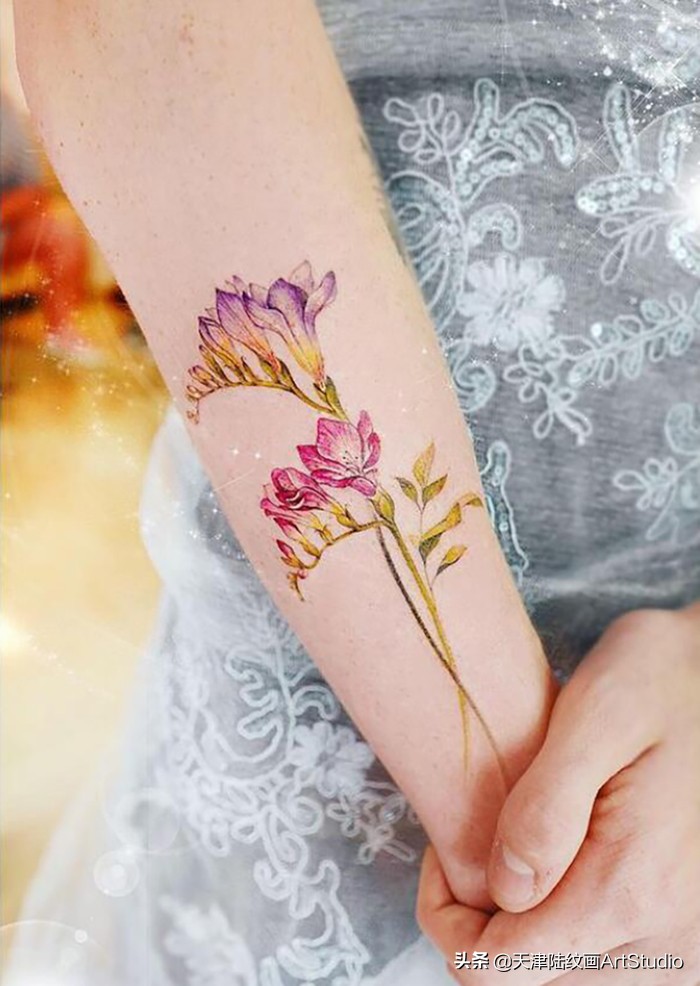 Each is such a beautiful and fascinating color art tattoo (2) iNEWS