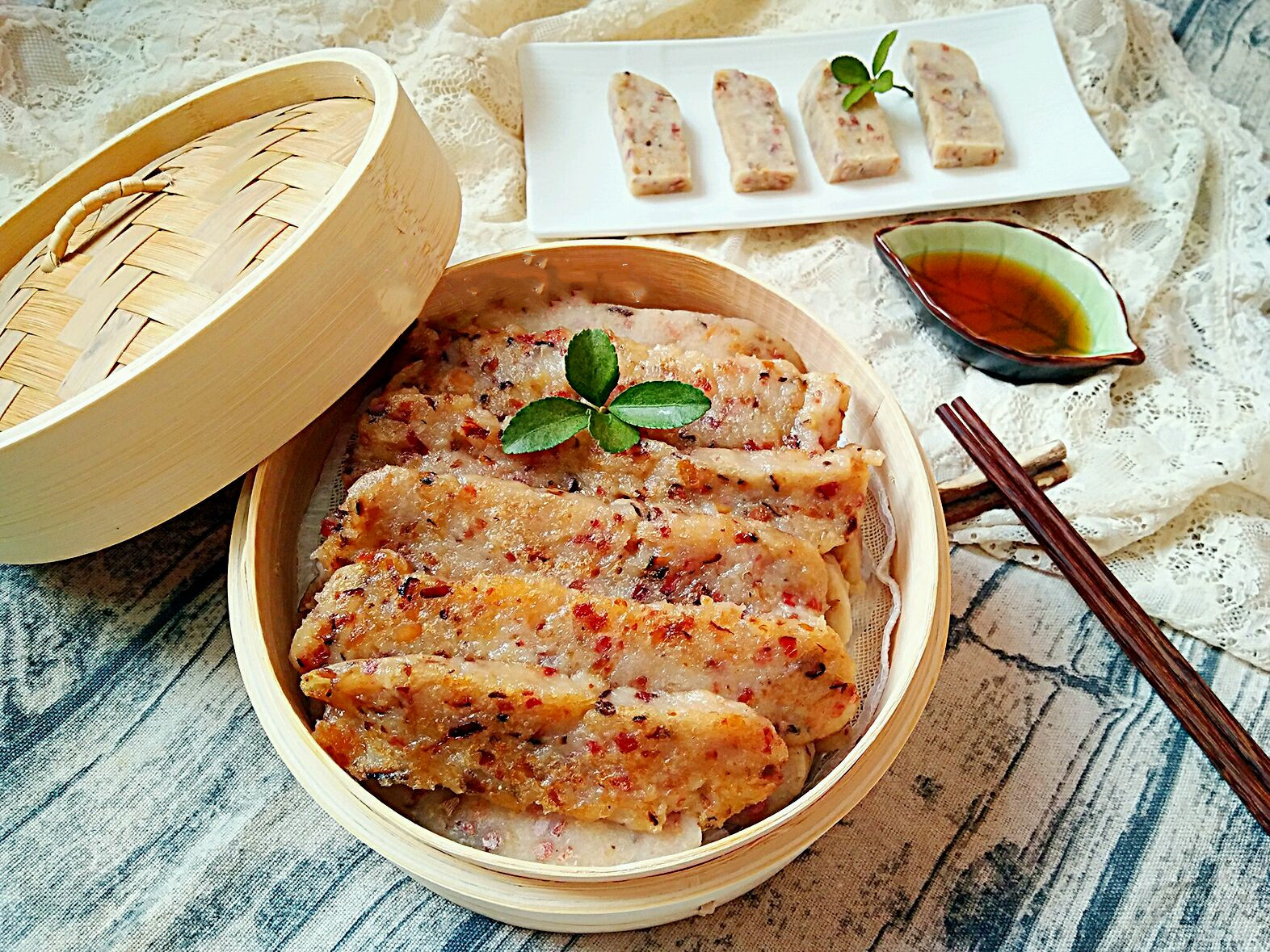 ZapPaLang: 港式煎萝卜糕 Hong Kong style fried radish cake