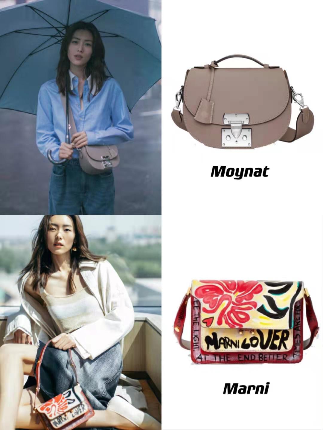 Download Chinese model Liu Wen flaunts a designer Moynat bag Wallpaper