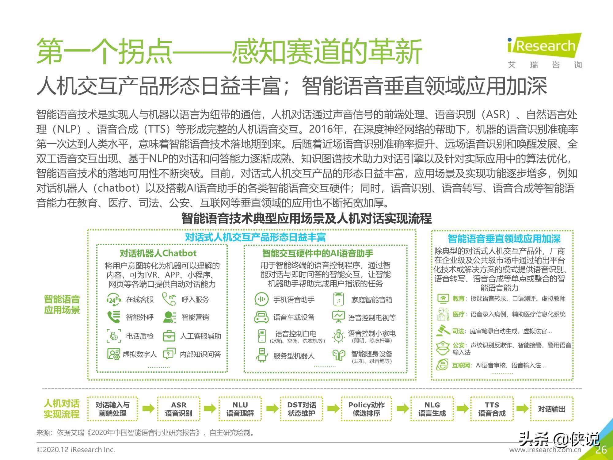 103页｜2020年中国人工智能产业研究报告（艾瑞）