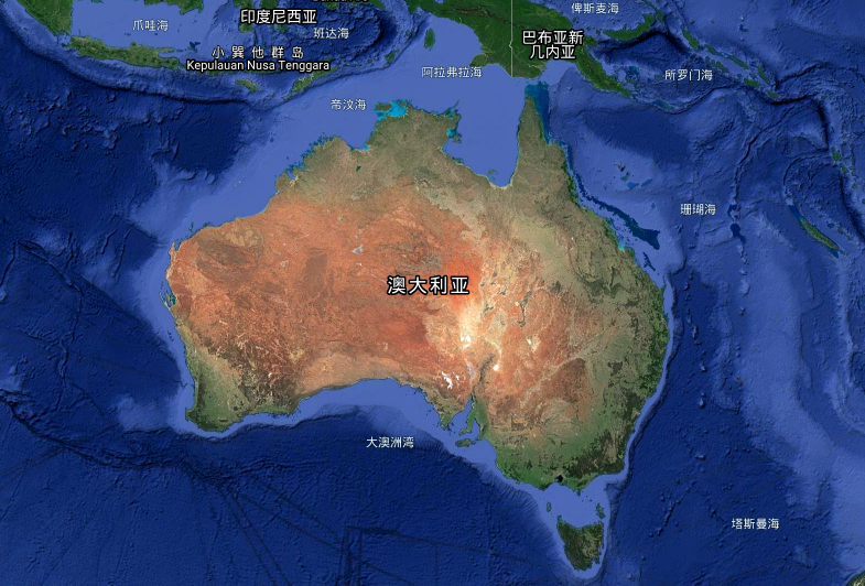 獨占一片大陸，澳大利亞卻沒有一條大河，一個大湖