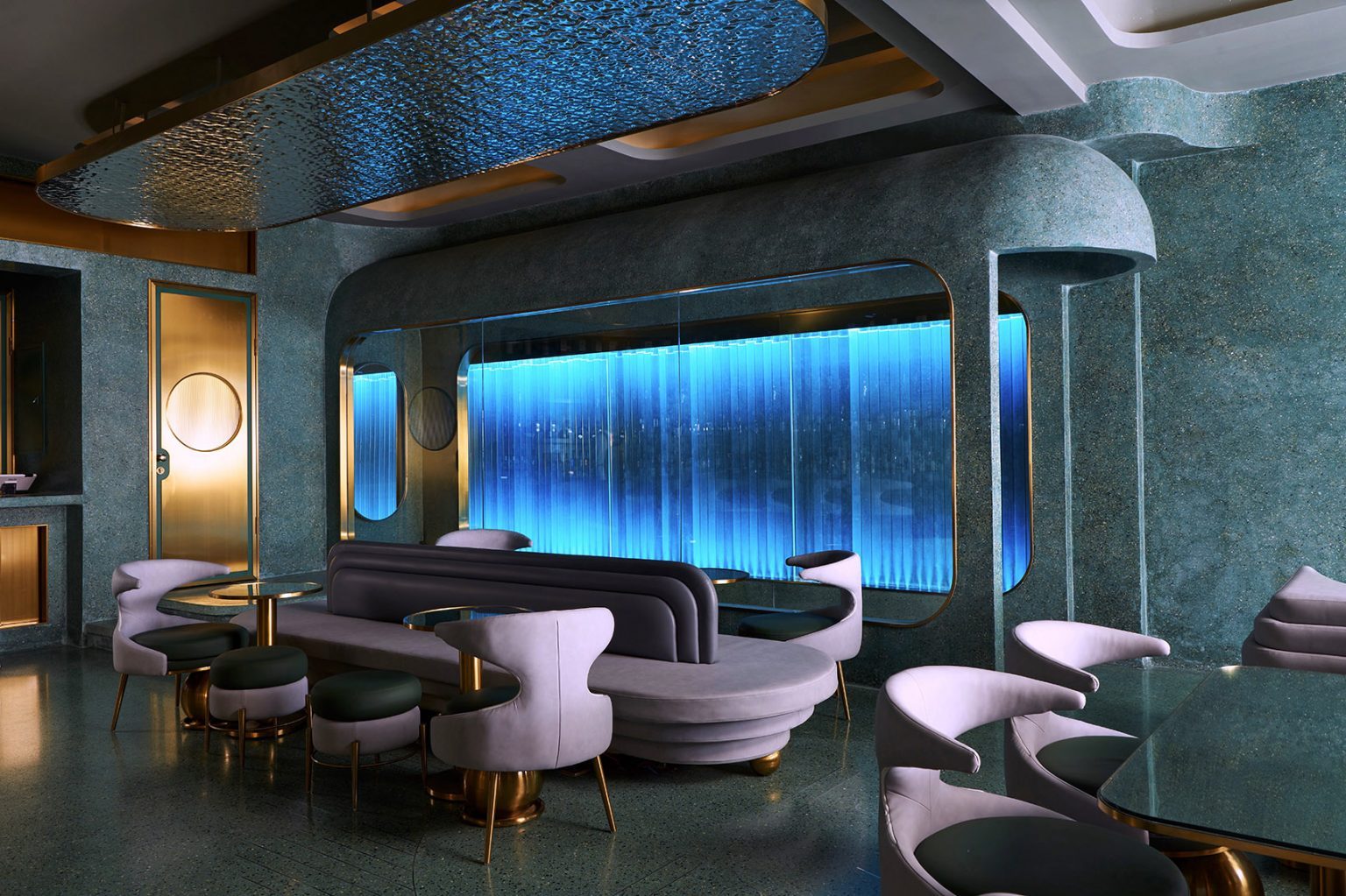 大富翁酒吧設計，現實與虛擬的呈現，演繹超視覺空間