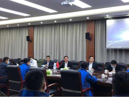 中建二局河北分公司雄东安置房项目开展主题党日活动