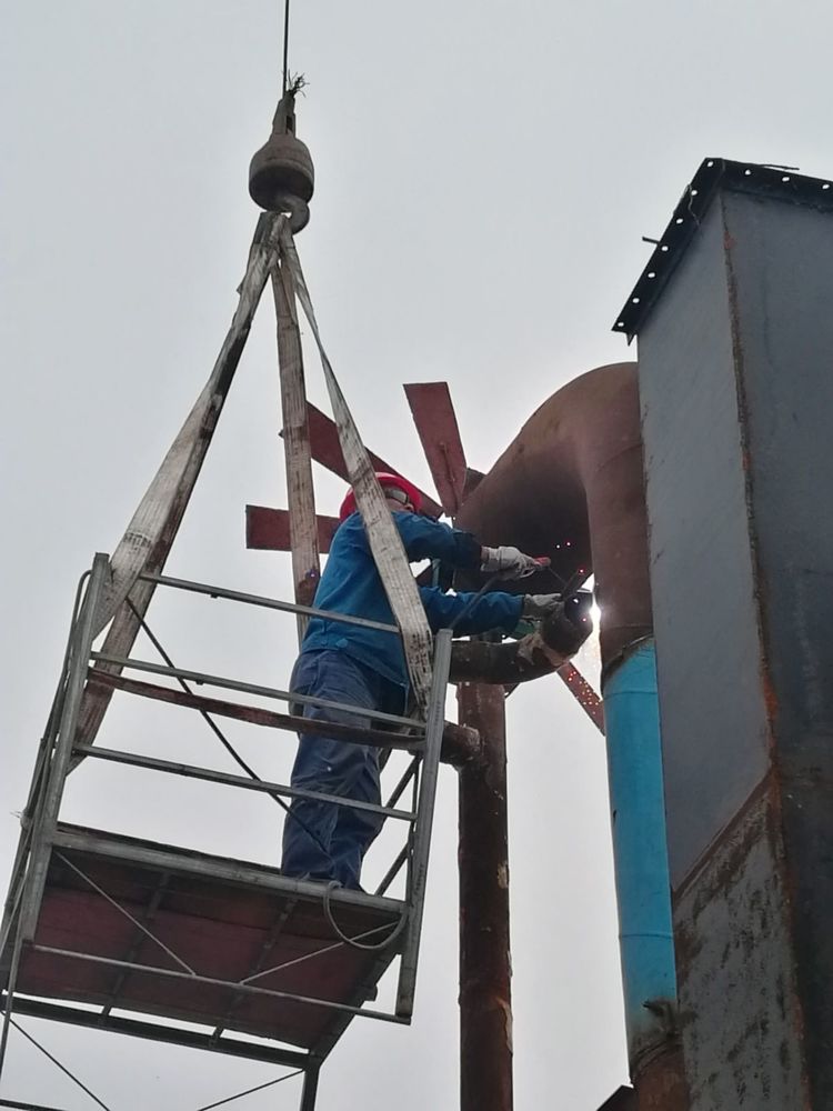 中国著名雕塑家邱天老师告诉您：钢铁装置雕塑是怎么做成的！（三）