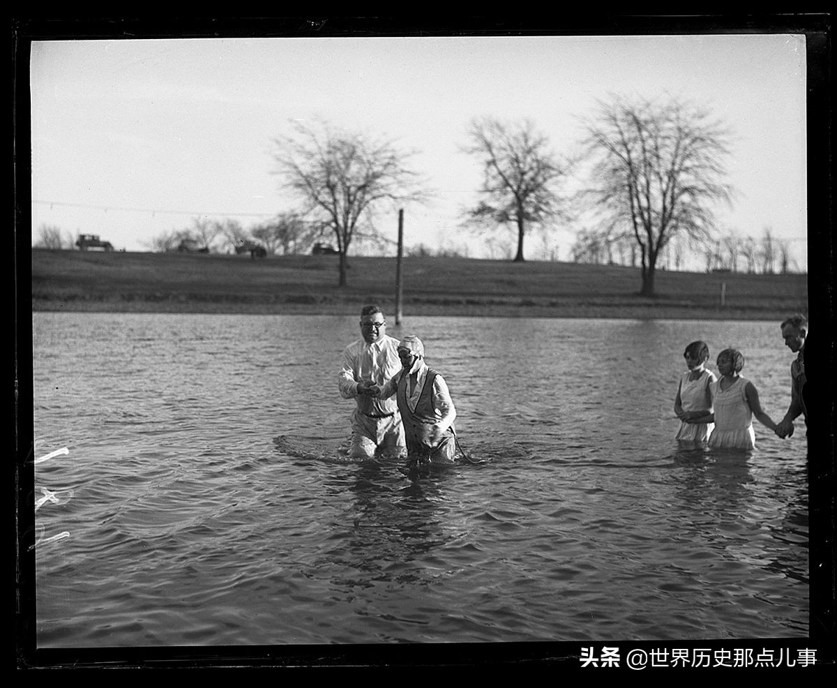 10张真实老照片：20世纪30年代，美国春田市的城