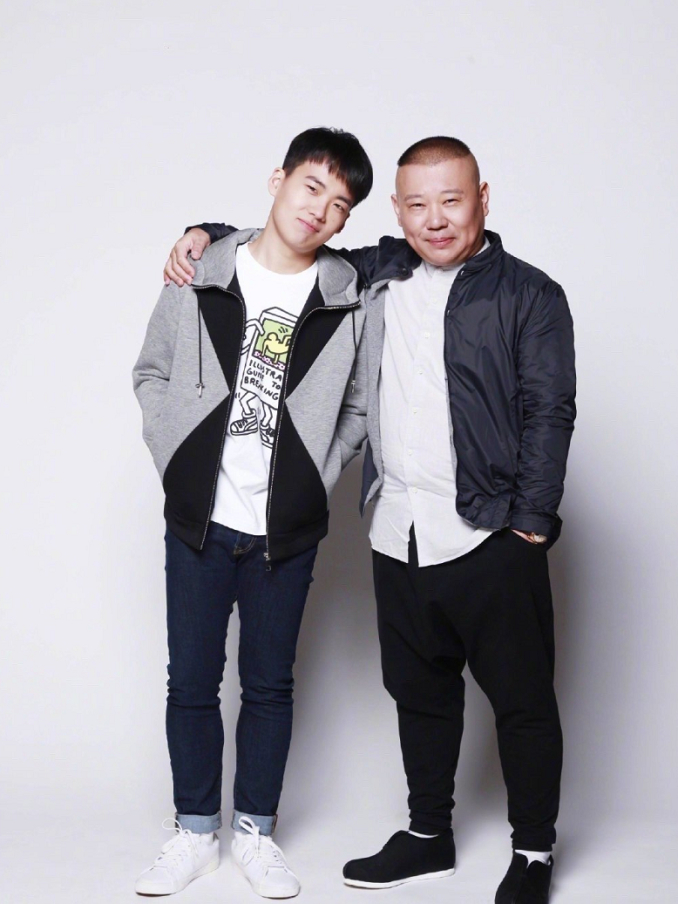 A recent photo of Guo Degang's 6-year-old son, with 3 loops of fat on ...