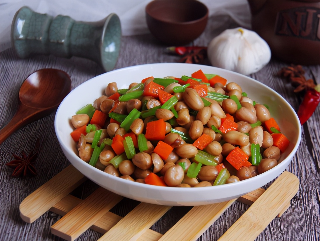 图片[8]-凉拌花生米做法步骤图 越嚼越香-起舞食谱网