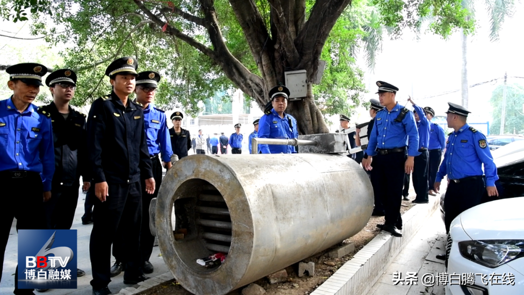 联合整治！在博白街头乱扔烟头垃圾、赤膊光膀的人要注意啦