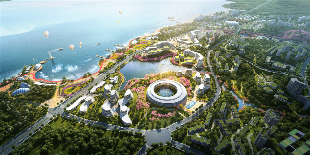 防城港市大健康和文旅产业重点项目威壮·滨海文旅康养项目开工