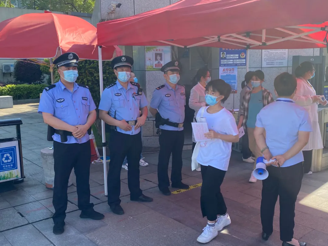 我为群众办实事|湘潭高考首日,警察与你共赴考场