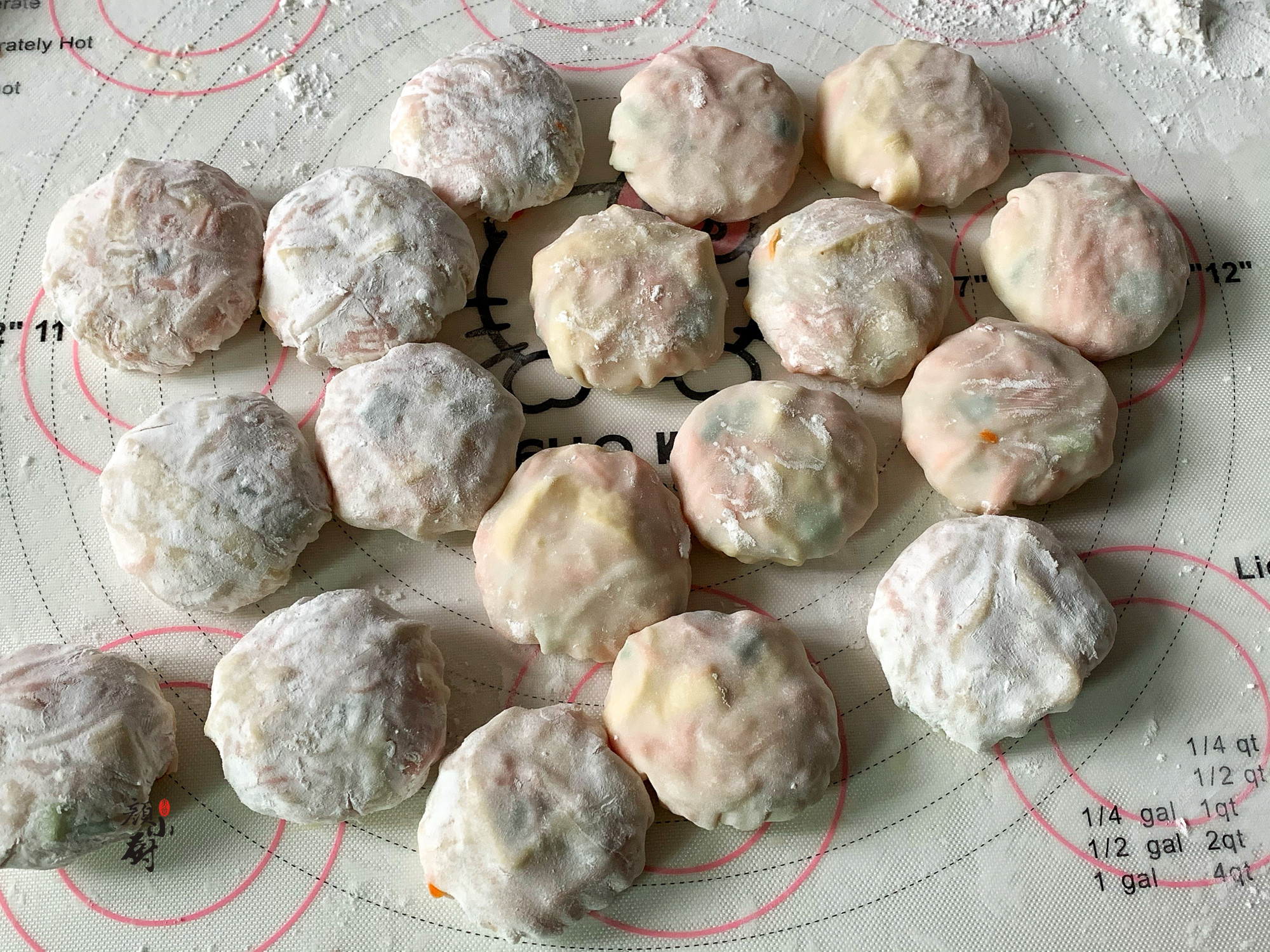 早餐，我常做這個吃，食材買來包上餡煎一煎，真美味