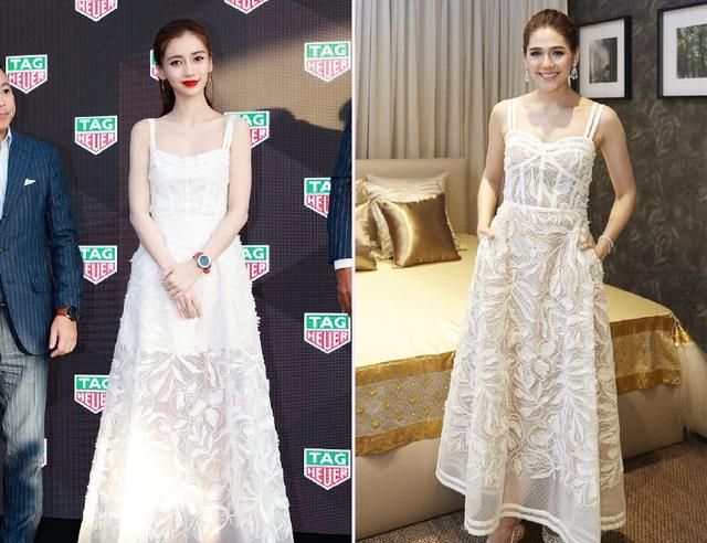 杨颖穿4万块连衣裙冷艳迷人，不曾想泰国时尚教主穿出不同韵味