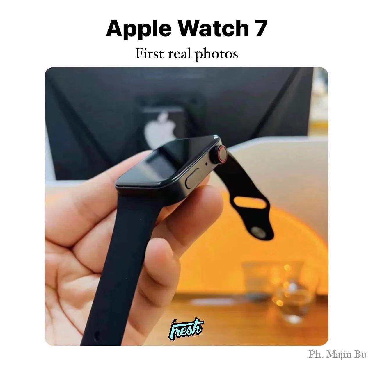 Apple Watch 7 real machine spy photos exposed iNEWS