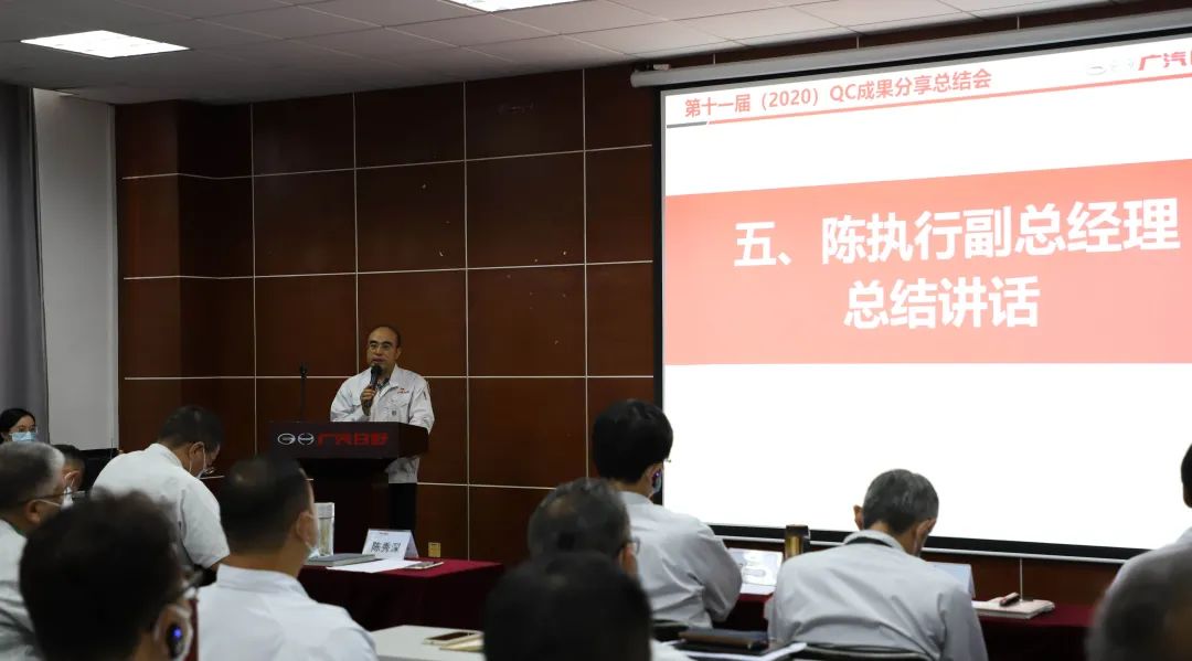 广汽日野成功举办第十一届（2020年）QC成果分享总结会