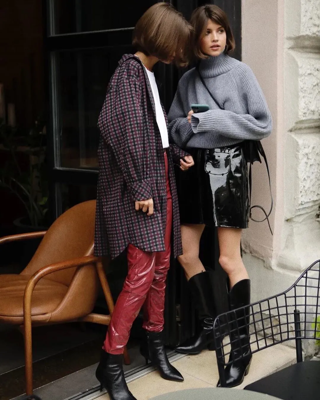秋冬买靴子没灵感?这里有显腿长的搭配方案