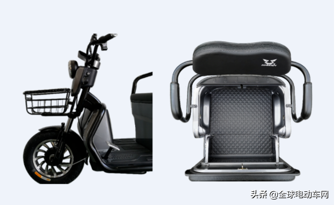 能接送小孩上學(xué)，續(xù)航60公里，2款新上市的高端休閑三輪車
