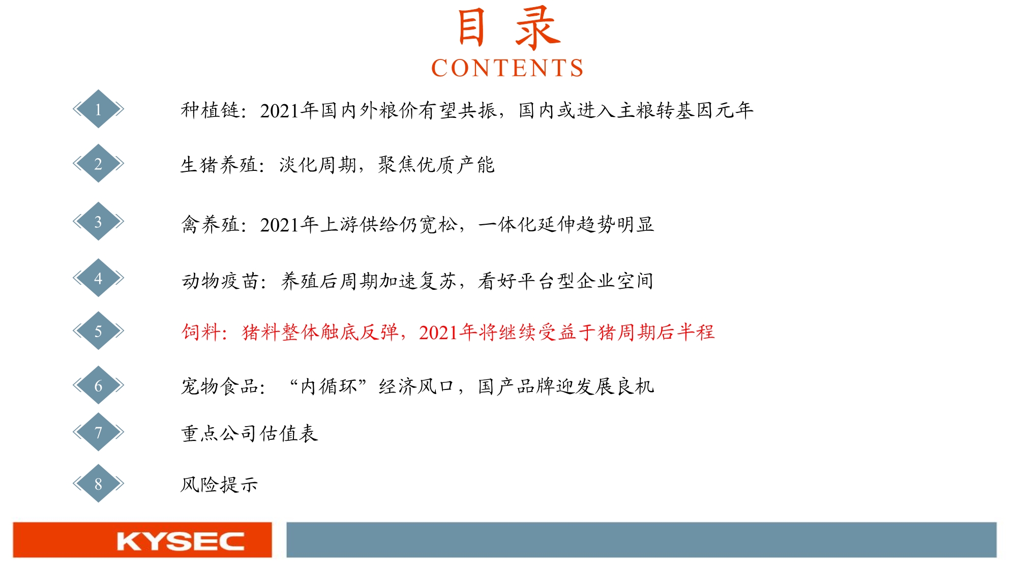 农林牧渔业年度投资策略：养殖聚焦优质产能，种植把握景气周期