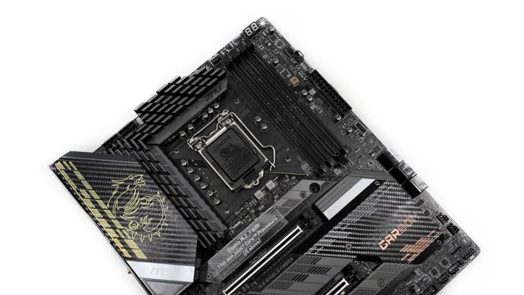 MPG Z590 GAMING CARBON WIFI暗黑板