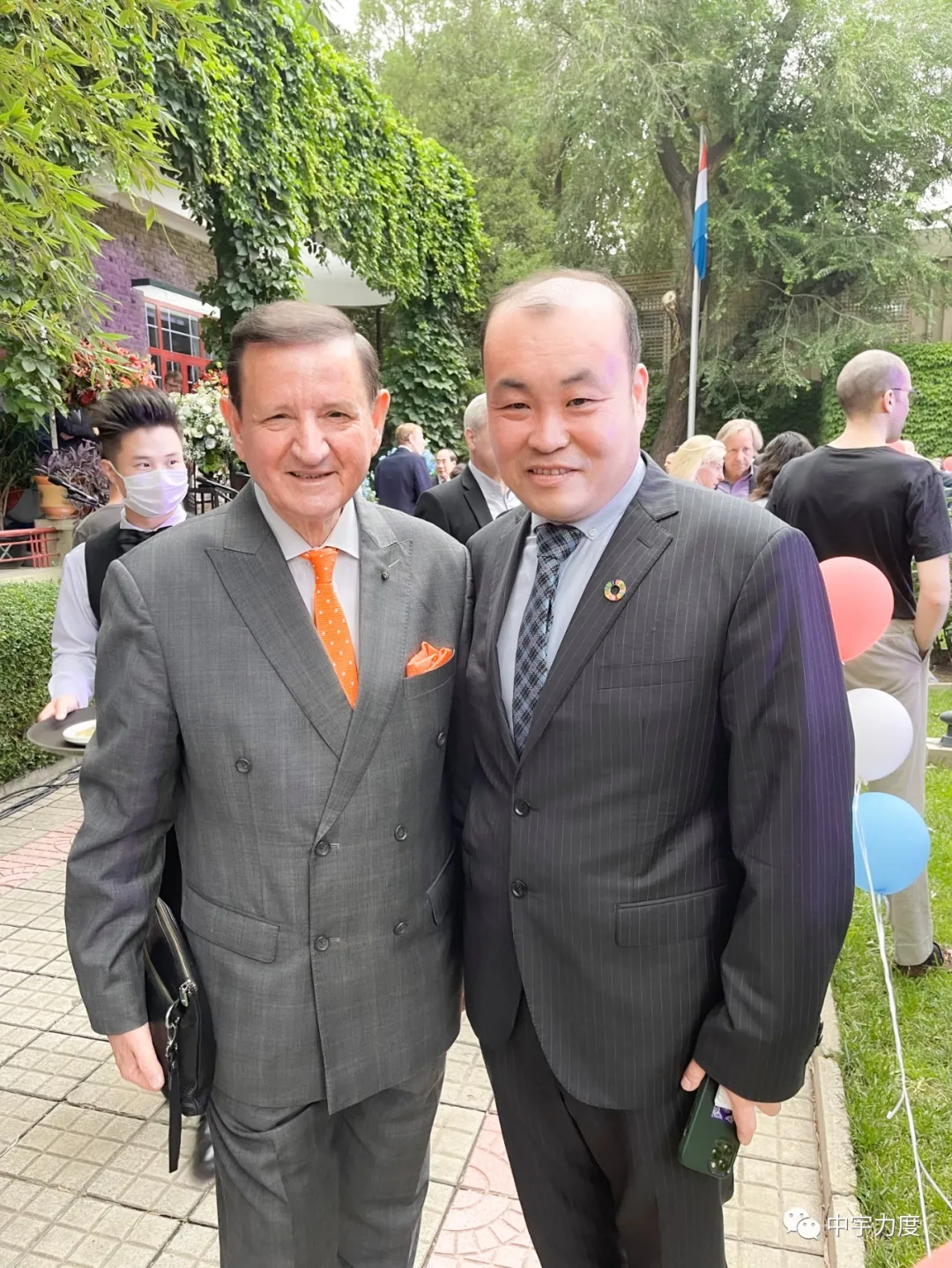 中宇力度应邀参加卢森堡驻华使馆国庆节招待会