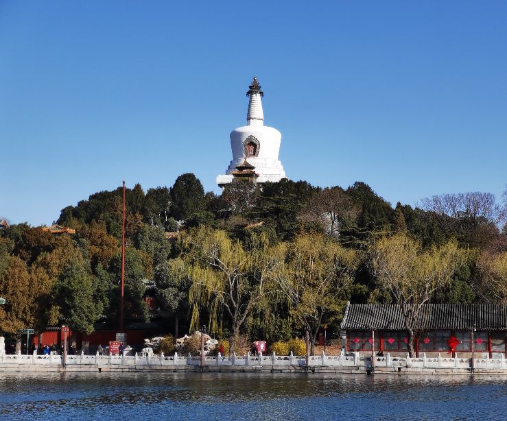 北京北海公園一日遊之北海白塔 宋之子 Mdeditor