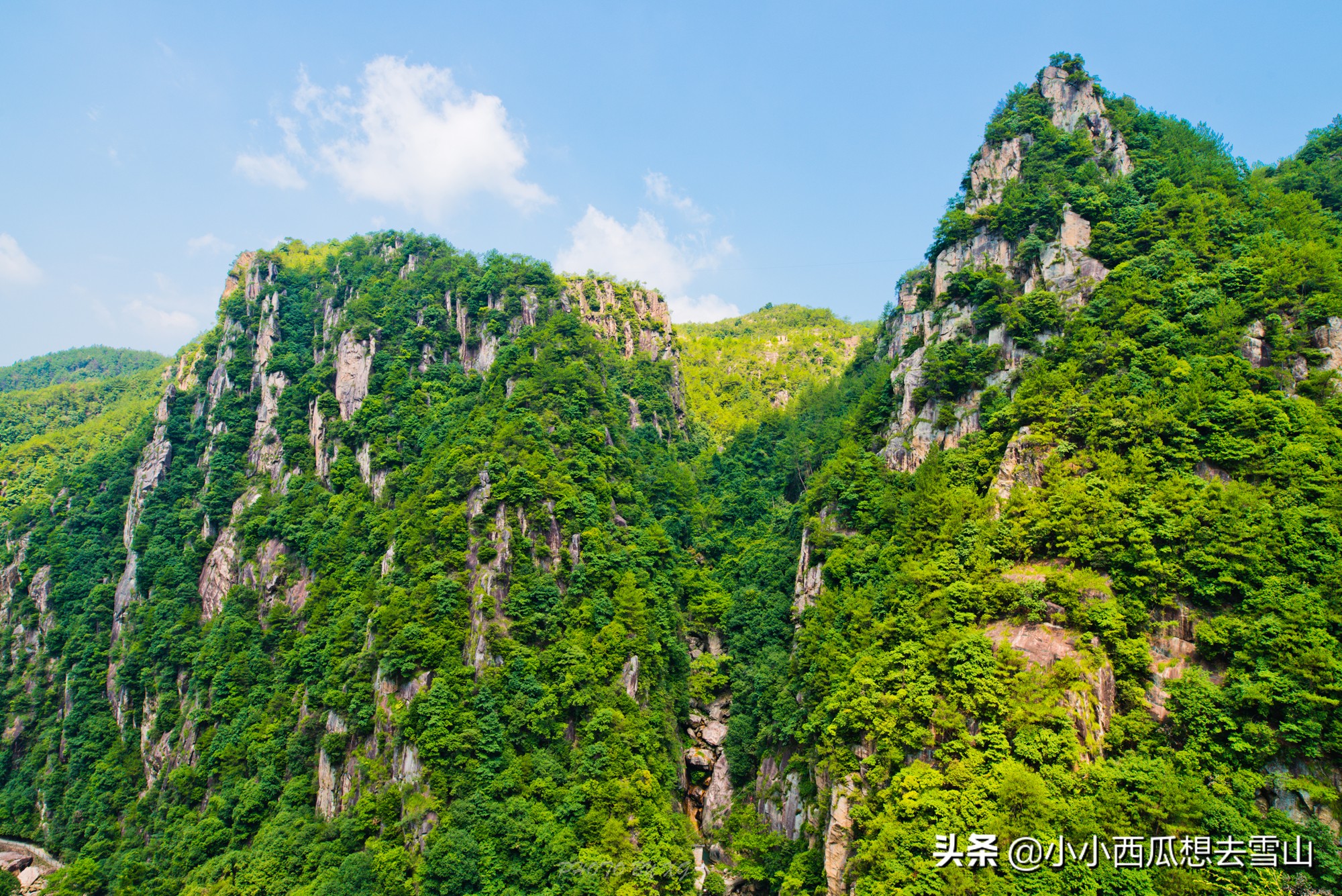浙东藏着一处峡谷，被誉为人间仙境，李白等百