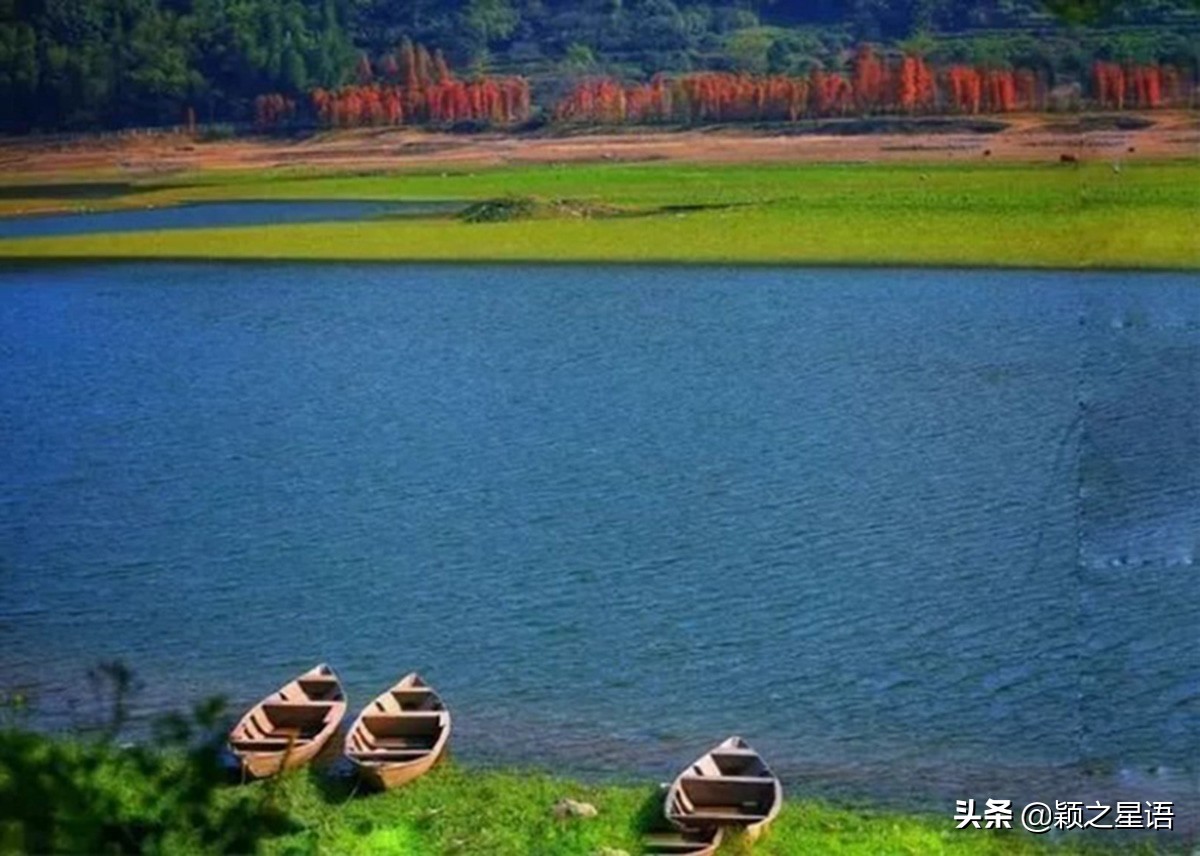 "Changjin Lake" filming location, Hanshan Lake, beautiful scenery of