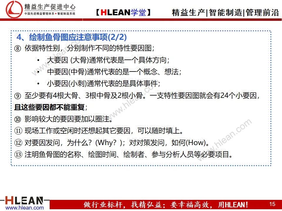 「精益學堂」管理工具介紹（下篇）