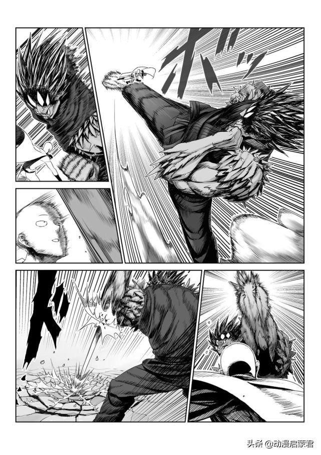 一拳超人：豪傑和琦玉的戰斗曝光，他沒有被秒殺，實力不低
