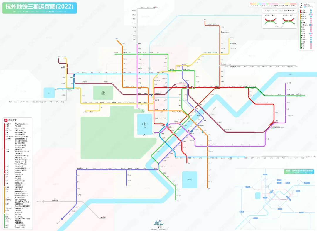 杭州的地铁和轻轨，有什么区别？看完懂了