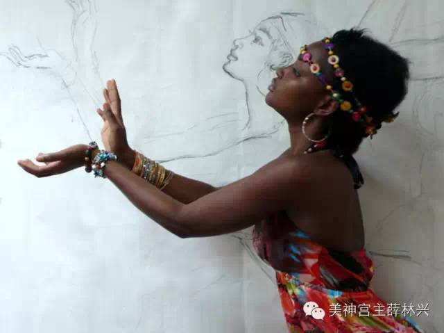 为你解惑:薛林兴作品《黑之惑》